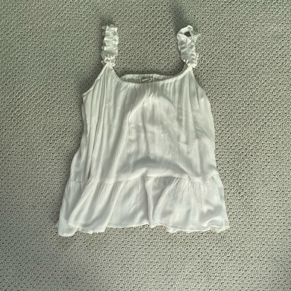 White tank top